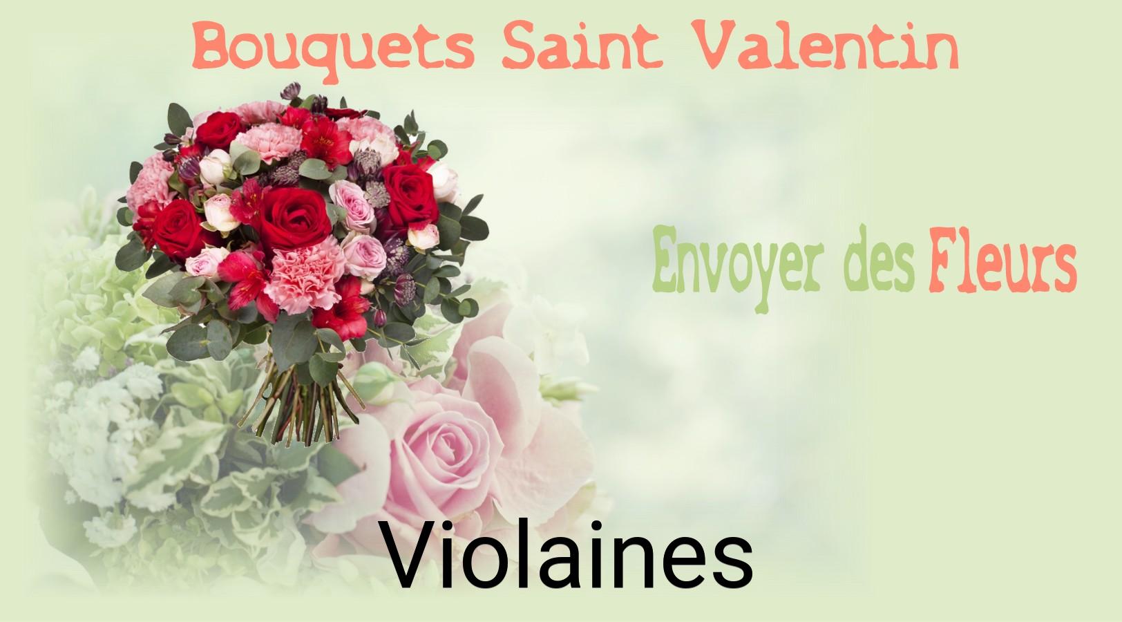 Roses de Saint-Valentin livrées à Violaines